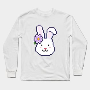 Floral Bunny Long Sleeve T-Shirt